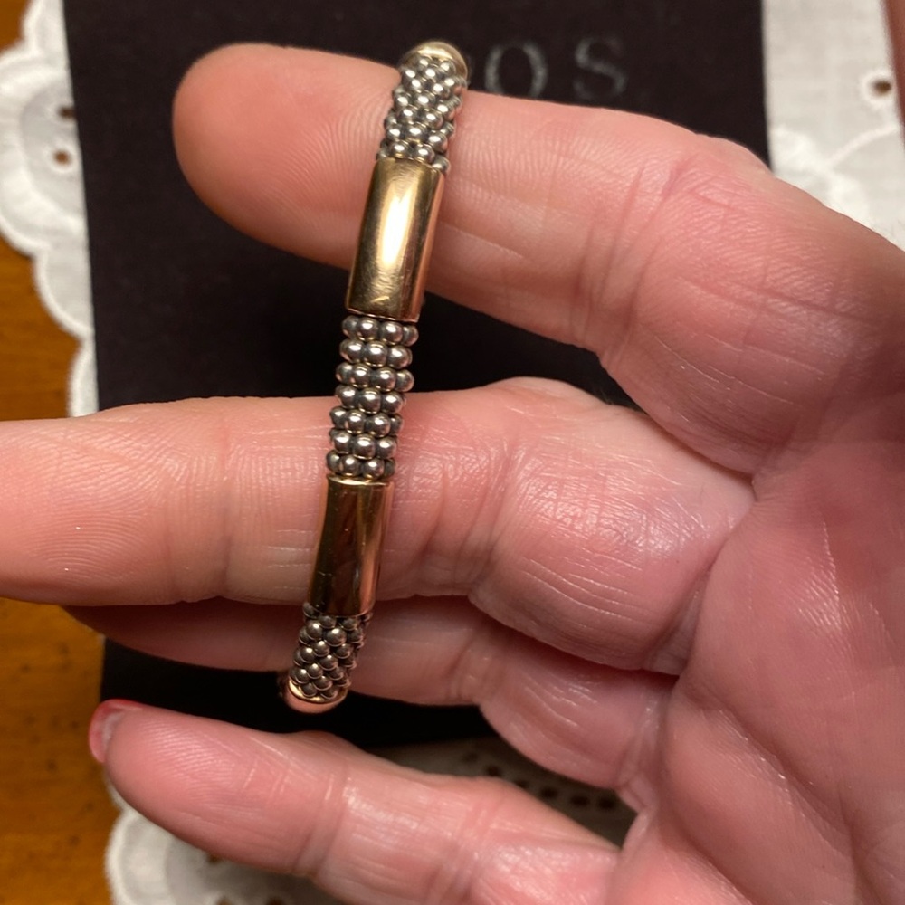 Lagos Caviar rose gold bracelet 💞